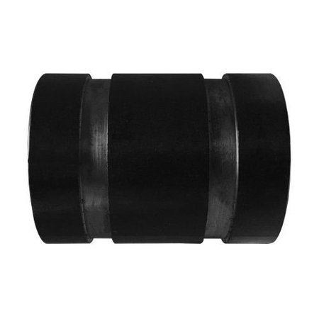 MIDLAND METAL Pipe Nipple, 3 Nominal, Groove x Groove End Style, 8 Length, SCH 40 Schedule, 200 to 150 deg F, S 57209V